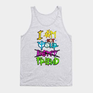 I am not your enemy friend light Tank Top